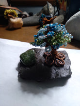 Load image into Gallery viewer, Custom Handmade Lt Blue, Turquoise and Green Healing Tree
