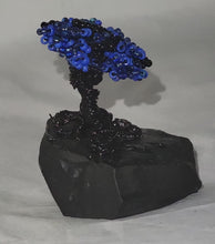 Load image into Gallery viewer, Black and blue bonsai tree
