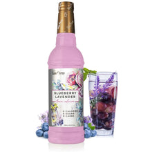 Load image into Gallery viewer, Sugar Free Blueberry Lavender Flavor Infusion Syrup
