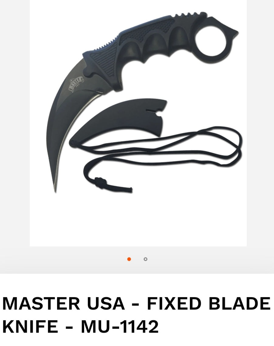 Master USA Fixed Blade Knife