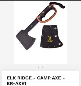 Elk Ridge camp axe